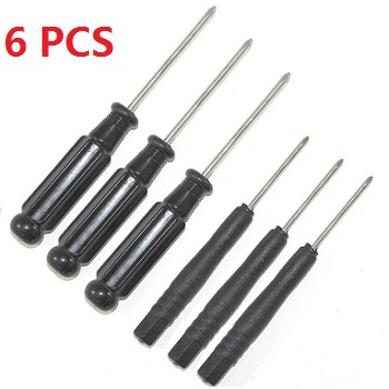 XK-A700 sky dancer airplane parts Phillips screwdriver 6 PCS 3x long and 3x short